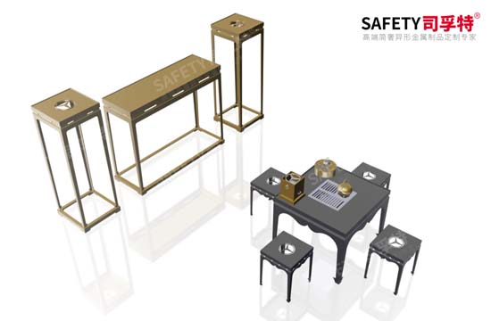 圍爐煮茶 | 感受人間煙火氣，消防安全莫大意。[炭火爐|鋼圍爐|精制鋼圍爐茶桌]