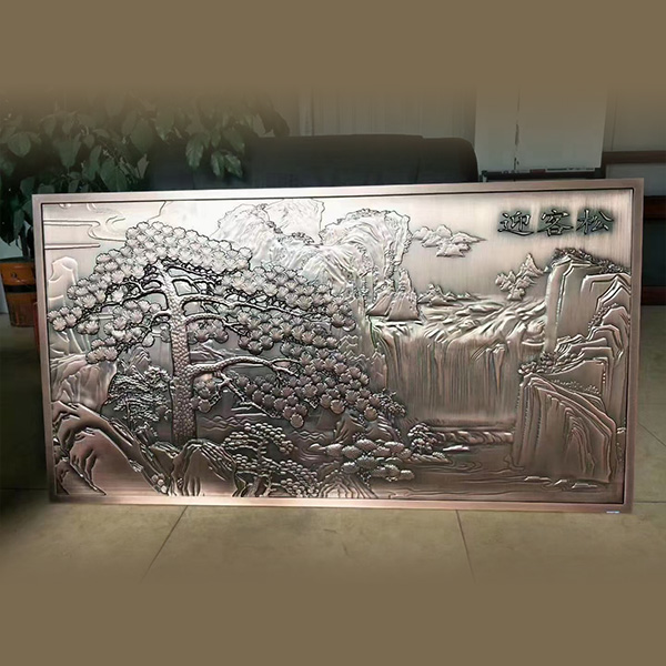 輕奢鋁板浮雕3D立體畫(圖1) 輕奢鋁板浮雕3D立體畫(圖1)