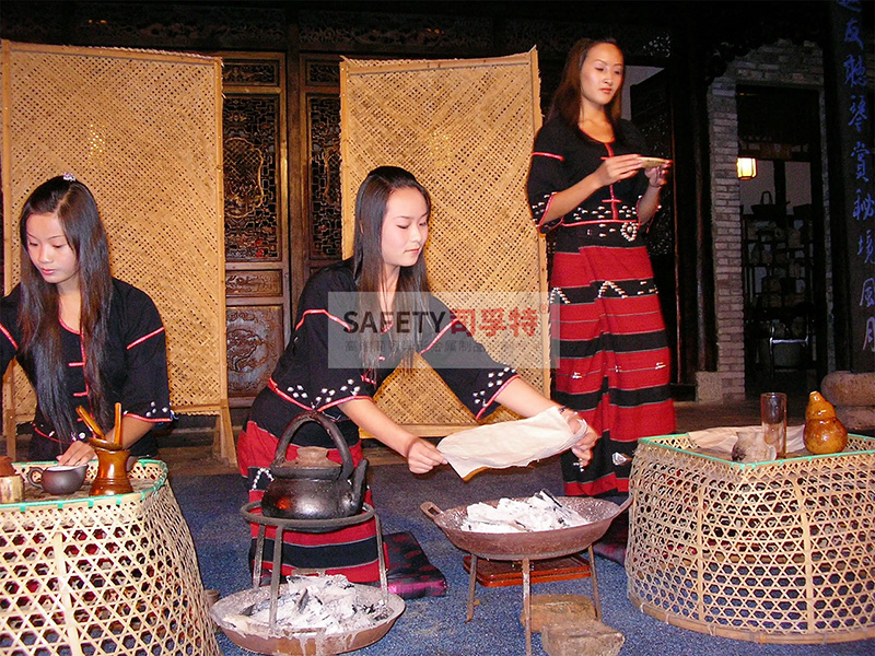 從“火塘烤茶”到“圍爐煮茶”，傳承中華茶文化 [精制鋼圍爐茶桌|炭火爐](圖1)