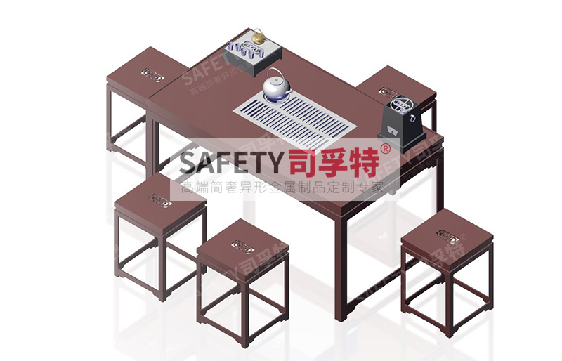 重拾“圍爐煮茶”文化，一起看看故宮藏畫里的“圍爐煮茶”[精制鋼圍爐茶桌](圖12)