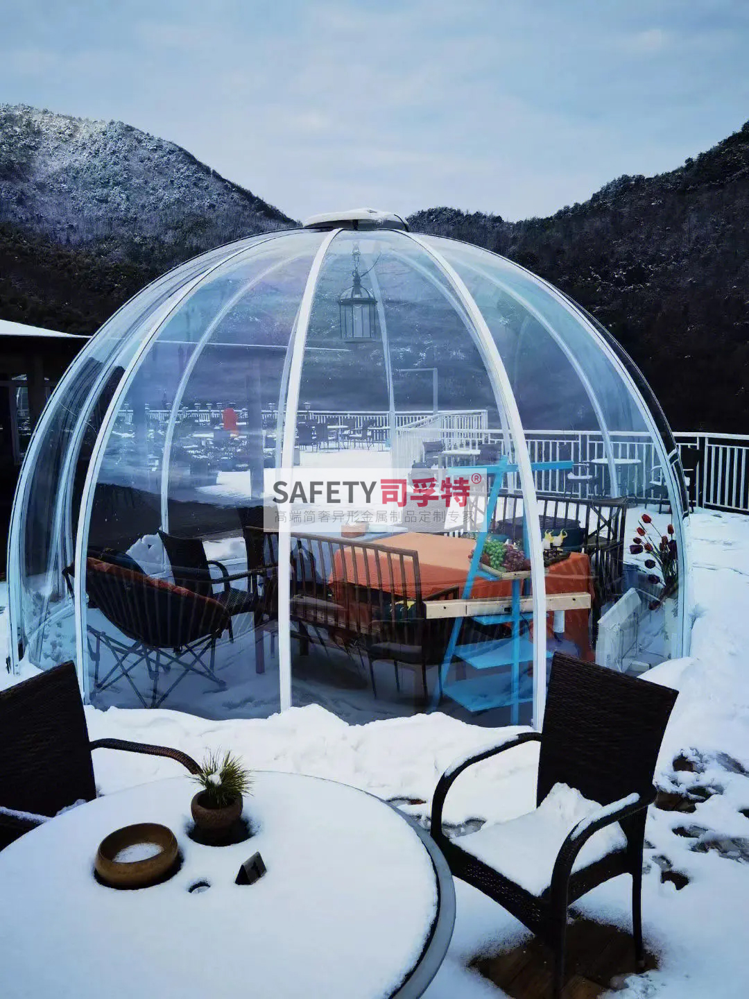 精制鋼透明民宿屋，仰望星空如夢似幻，浪漫至極(圖3)