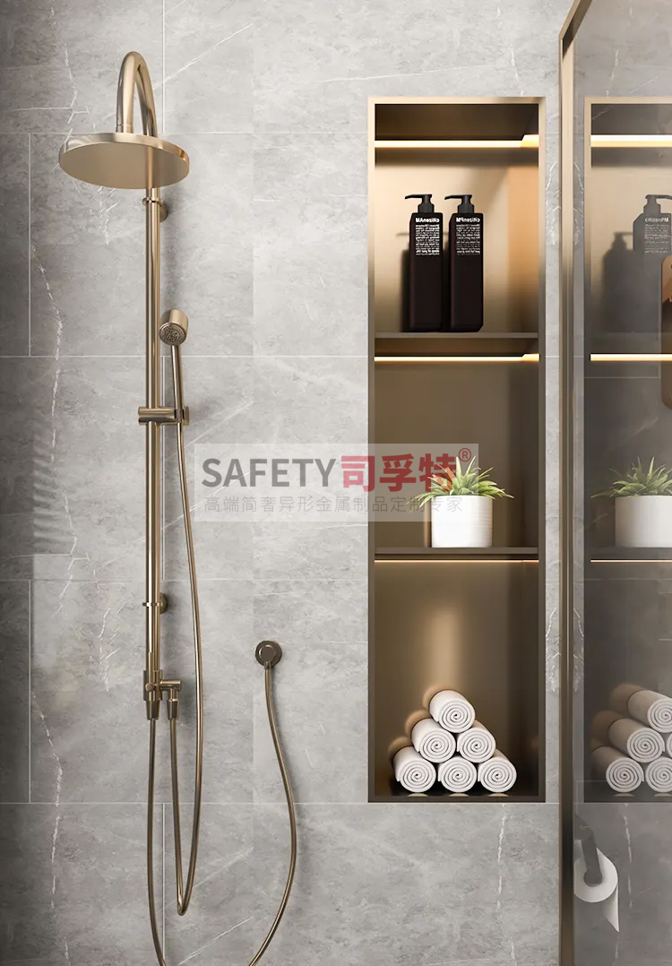 現(xiàn)代不銹鋼壁龕，墻內(nèi)收納空間設(shè)計(jì)首選[司孚特不銹鋼壁龕](圖1)