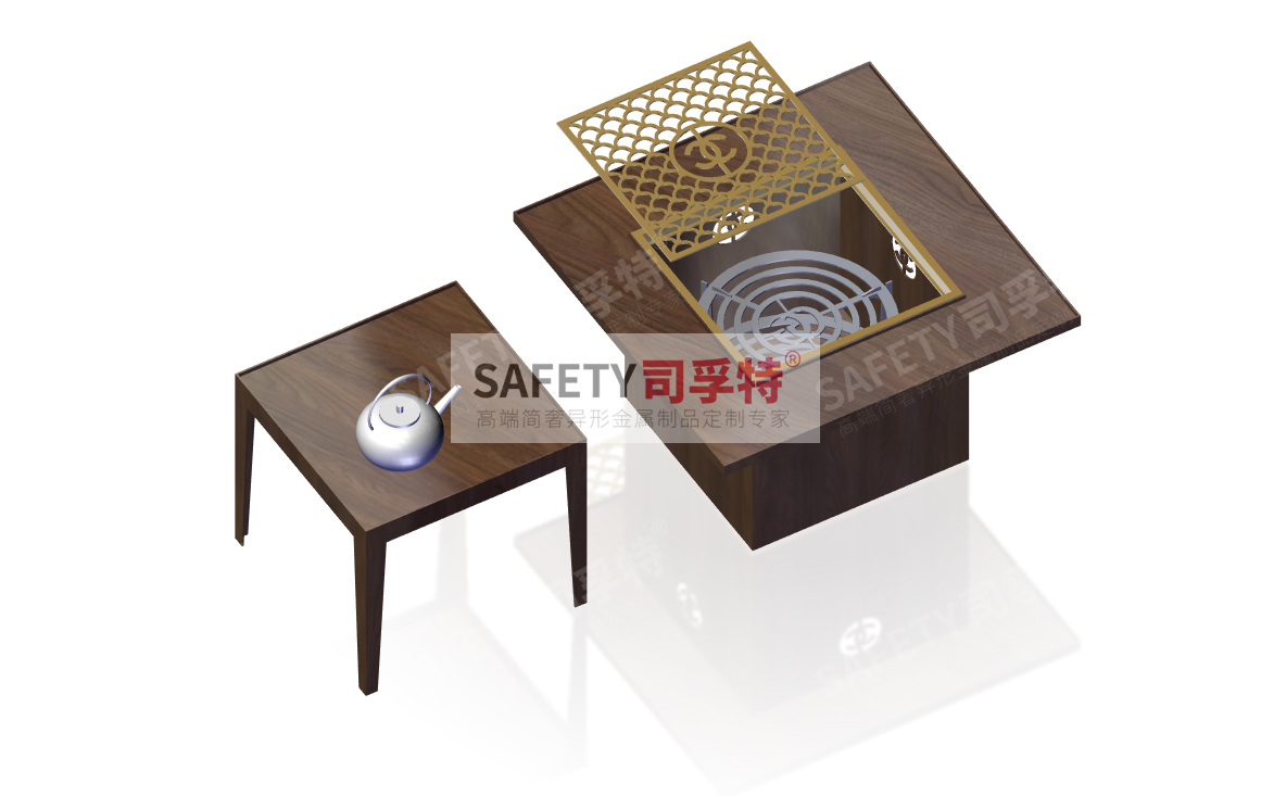 圍爐配萬物，煮茶煮酒又烤秋[司孚特圍爐茶桌，炭火爐，精制鋼圍爐](圖4)